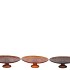 DAYAH EARTHY TERRA GLASS PLATE ON FOOT 15X8CM ASS P/1 NM