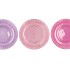 DAYAH PRETTY PINK GLASS PLATE 29X2,5CM ASS P/1 NM