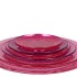 DAYAH PRETTY PINK GLASS PLATE 29X2,5CM ASS P/1 NM
