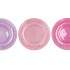 DAYAH PRETTY PINK GLASS PLATE 32,5X2,5CM ASS P/1 NM