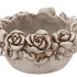 CONCRETE SAINT ANTIQUE FLOWER BOWL ROUND 25X25X13CM NM