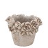 CONCRETE SAINT ANTIQUE FLOWER POT ROUND 15X15X12CM NM