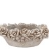 CONCRETE SAINT ANTIQUE FLOWER BOWL OVAL 28X16X12CM NM