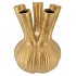 AGLIO STRAIGHT GOLD VASE 26X26X35CM NM