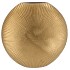 JADA GOLD OVAL VASE 40X11CM NM
