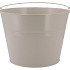 ZINC BASIC GREY BUCKET 27X20CM