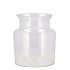 GLASS MOUTHBLOWN MILK BOTTLE 25X16CM