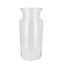 GLASS MOUTHBLOWN MILK BOTTLE 45X24CM
