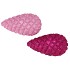 JINGLE FUCHSIA/PINK PINECONE ASS 10X5X5CM NM