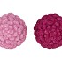 JINGLE FUCHSIA/PINK PINECONE ASS 9X9X13CM NM
