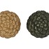 JINGLE OLIVE GREEN PINECONE ASS 9X9X13CM NM