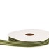 RIBBON VELVETY STRIPE MOSS GREEN 10MX15MM NM