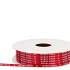 RIBBON SMALL X-MAS RED 50MX3MM NM