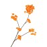 SILK CHERRY BLOSSOM ORANGE 85CM NM