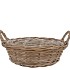 RATTAN IVY BASKET LOW EARS 30X13CM
