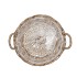 RATTAN IVY BASKET LOW EARS 30X13CM