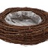 WREATH ELM BRANCHES PLANTER BROWN WITH BOTTOM 40CM
