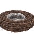 WREATH ELM BRANCHES PLANTER GREY WITH BOTTOM 30CM