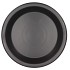CERAMIC BOWL MAT ZWART LOW ROUND 30X7CM