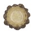 CONCRETE NATURAL PINECONE BOWL ROUND EDGE 22X22X11CM NM