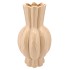 GARLIC SAND HIGH VASE 25X45CM NM