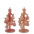SPARKLY NUDE/PINK X-MAS TREE ASS 7X15CM