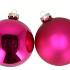 GLASS BALL FUCHSIA 100MM P/4