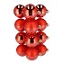 GLASS BALL ORANGE 80MM P/16