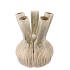 AGLIO STRAIGHT GREEN VASE ACTIVE GLAZE 19X19X25CM NM