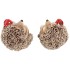 HEDGEHOG WOLLY MUSHROOM ASS 9X7X11CM NM