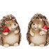 HEDGEHOG WOLLY MUSHROOM ASS 11X10X14CM NM