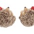 HEDGEHOG WOLLY MUSHROOM ASS 14X13X19CM NM