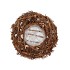 WREATH ROOT WOOD BROWN 30CM