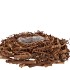 WREATH ROOT WOOD BROWN 30CM