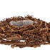 WREATH ROOT WOOD BROWN 40CM