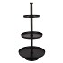 STORAGE SHELF BASIC BLACK 45X45X100CM
