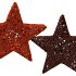 SPARKLE STAR COPPER/BRONZE 40LED ASS 70X10X70CM NM