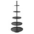 STORAGE SHELF BASIC BLACK 63X63X155CM