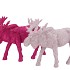 SPARKLE FUCHSIA/PINK MOOSE ASS 27X9X21CM