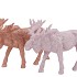 SPARKLE NUDE MIX MOOSE ASS 27X9X21CM