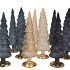 TWINKLE BLACK GLASS TREE ASS 9X25CM