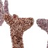 SPARKLE NUDE MIX "OH MY DEER" ASS 60X38X8CM