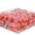 GLASS BALL ORANGE 25MM P/144