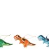 GLASSBALL ORNAMENTS DINOSAUR 15X5CM