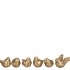 DECO HUMMING BIRD GOLD 6 ASSORTED 5X5X7CM