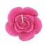 CANDLE ROOS FUCHSIA 8X7CM