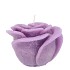 CANDLE ROOS LILA 8X7CM