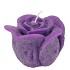 CANDLE ROOS PURPLE 8X7CM NM