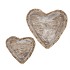 RATTAN IVY BASKET HEART S/2 D26/31 H9/10