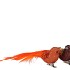 DECO SHINE BIRD CLIP COPPER/BRONZE 16CM ASS PER 2 NM